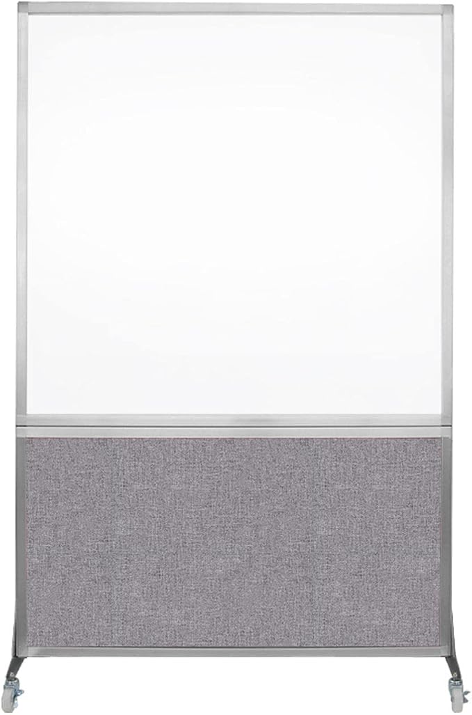 DivideWrite Mobile Whiteboard | Double Sided Dry Erase Board | Portable Office by VERSARE
