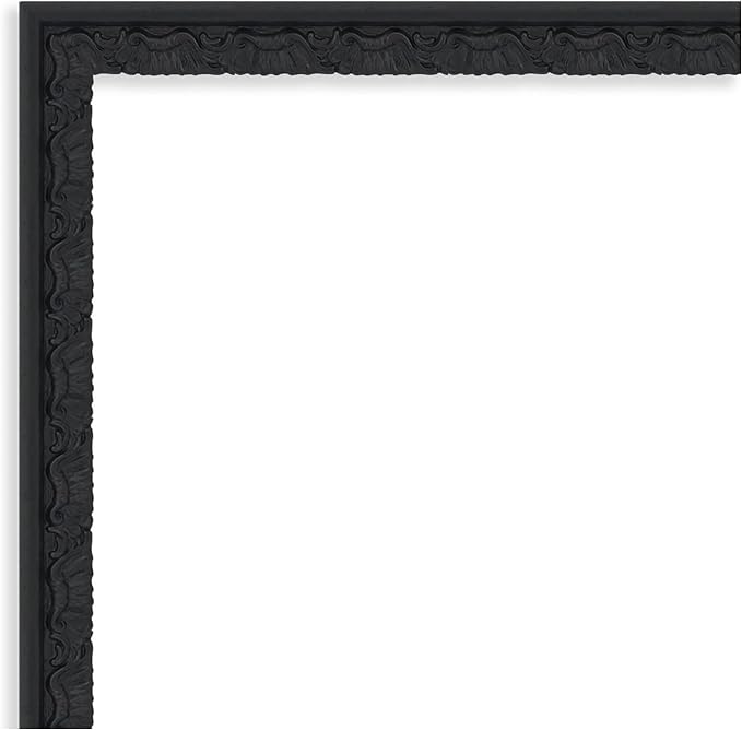 Amanti Art Black Framed Magnetic Board 14x26 Small Vision Board - Image 4
