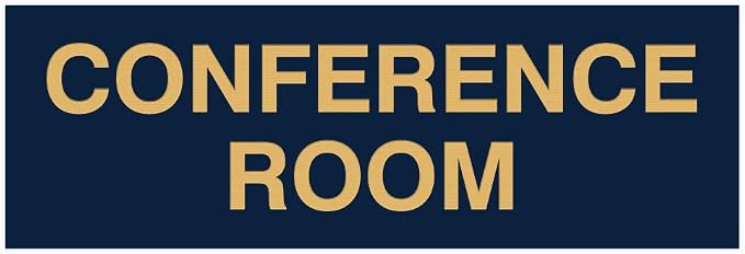 Signs ByLITA Basic Conference Room Sign by SignsByLITA