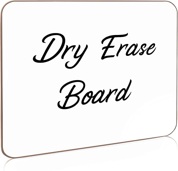 Scribbledo Small White Board Dry Erase Mini Whiteboard 9x12 Inch Small Dry by Scribbledo