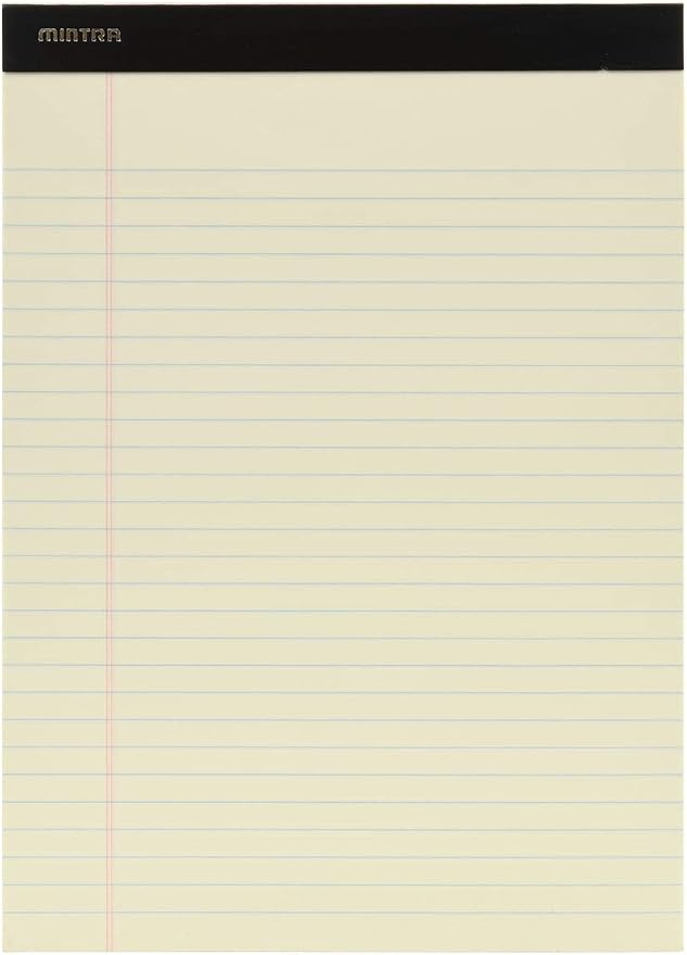 Mintra Office Legal Pads, 8.5in x 11in, Wide Ruled)) - Image 8