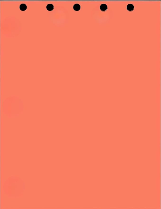 Limited Papers Writing and Copy Paper, Variation of Colors 8.5" x 11", 5 Hole by Limited+Papers