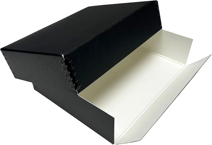 Lineco Museum Archival Storage Box, 9.25x11.75x3 in. Drop Front Design. - Image 9