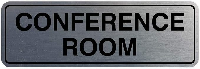 Standard Conference Room Sign by All+Quality