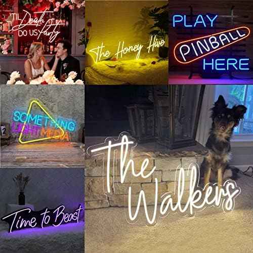 Wakklia Custom Neon Signs, Neon Name Sign Customizable for Wall Decor