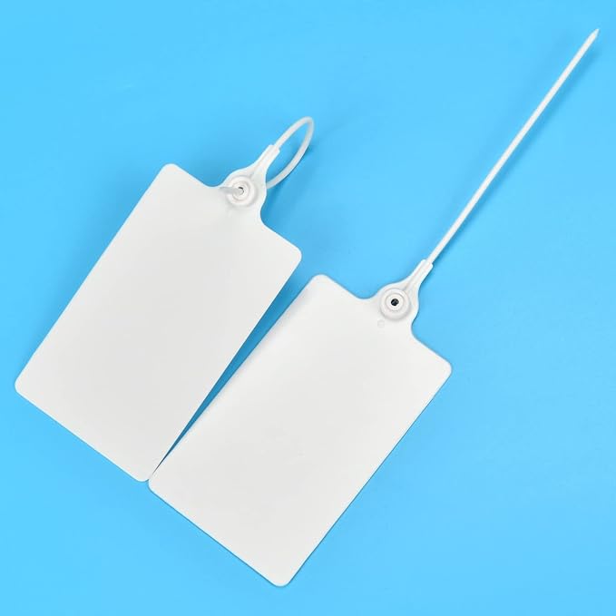 100 Plastic Shipping Tags - Image 8
