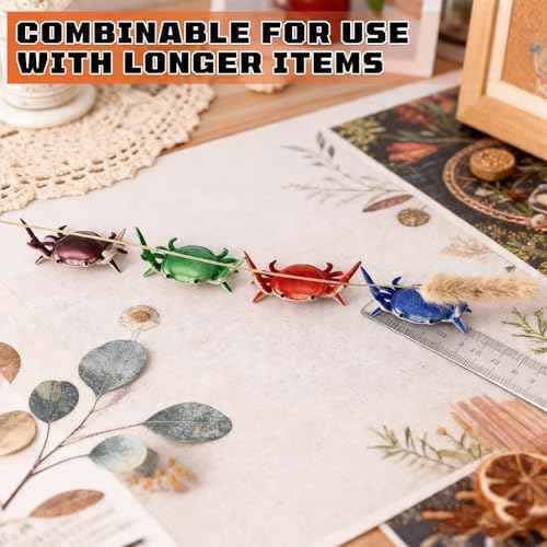 5 PCS Desk Crab Pen Holder,Creative Crab Pen Holder for Desk,Office Decor