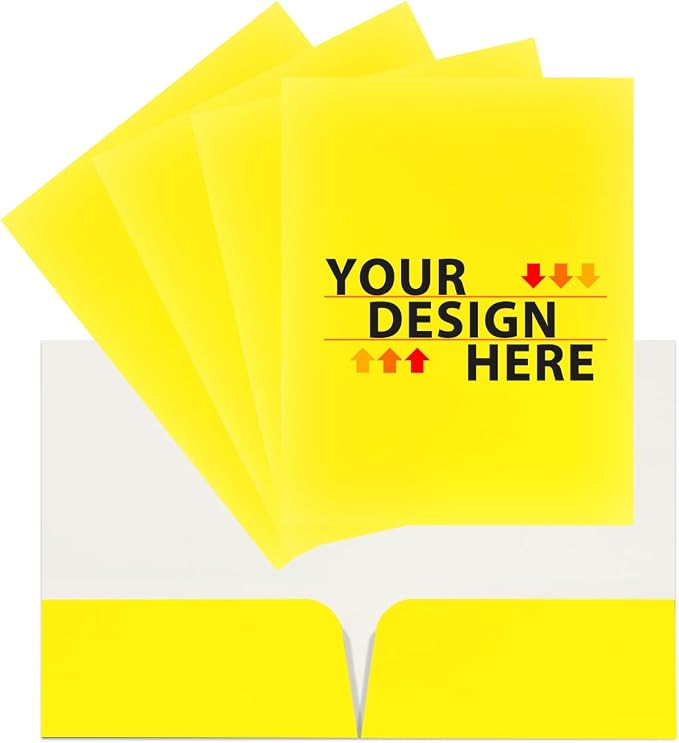 JAM PAPER Custom Printed Semi-Gloss Folders by JAMPaper