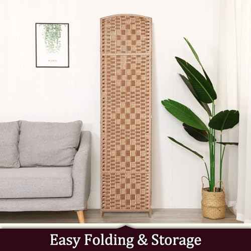RHF Room Divider Panel,3Panel Partition Room Dividers,Wall Divider,Natural