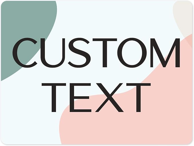 Custom Sign, Custom Street Sign, 11 Font Colors, 13 Font Styles, 4 Hole Options by MySignCenter