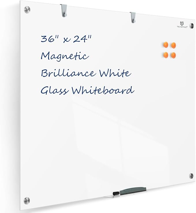 TSJ OFFICE Glass Dry-Erase Board by TSJOFFICE