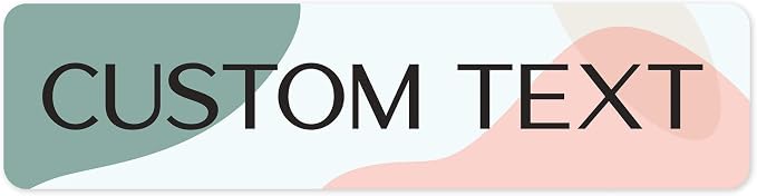 Custom Sign, Custom Street Sign, 11 Font Colors, 13 Font Styles, 4 Hole Options by MySignCenter