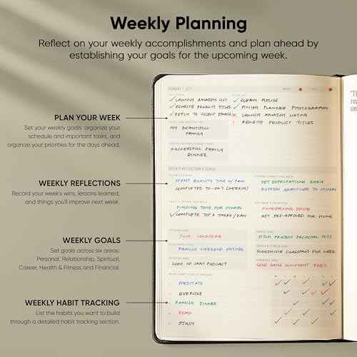 Dated, 2026 Planner, 5.8” x 8.3” - The #1 Productivity Planner to Achieve Your 2026 Goals - Planner 2026-2027 by PRODUCTIVITY STORE (A5, BLACK)