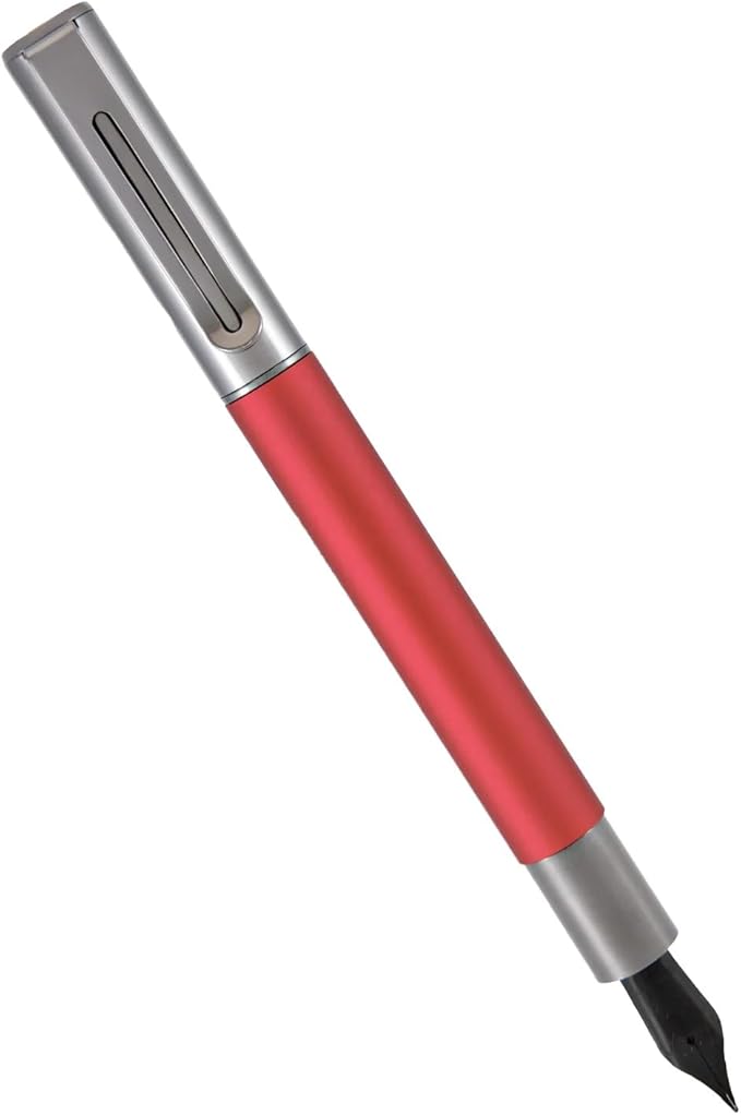 Monteverde USA Ritma Fountain Pen in Red – Stub Nib, Calligraphy JoWo Stainless - Image 2