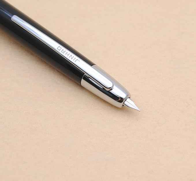 JINHAO 20 Press Fountain Pen, Retractable Capless Resin Pen