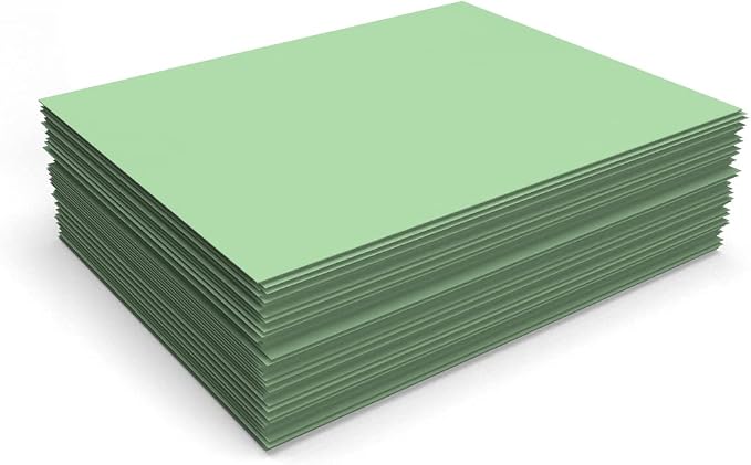 LUXPaper 8.5" x 11" Cardstock | Letter Size | Pastel Green | 65lb. Cover | 50 - Image 4