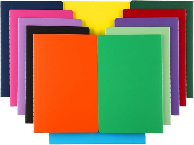 XYark Large Colorful Notebook Journals Bulk, College Ruled, Lined Paper by XYark