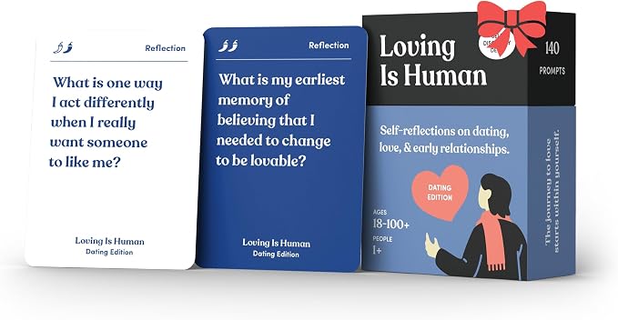 Loving is Human | 140 Conversation Cards to Help Deepen Romantic Relationships by ParentsAreHuman