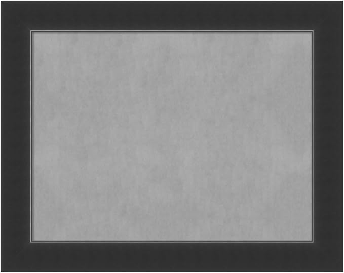 Amanti Art Black Framed Magnetic Board 23x29 Medium Vision Board by AmantiArt