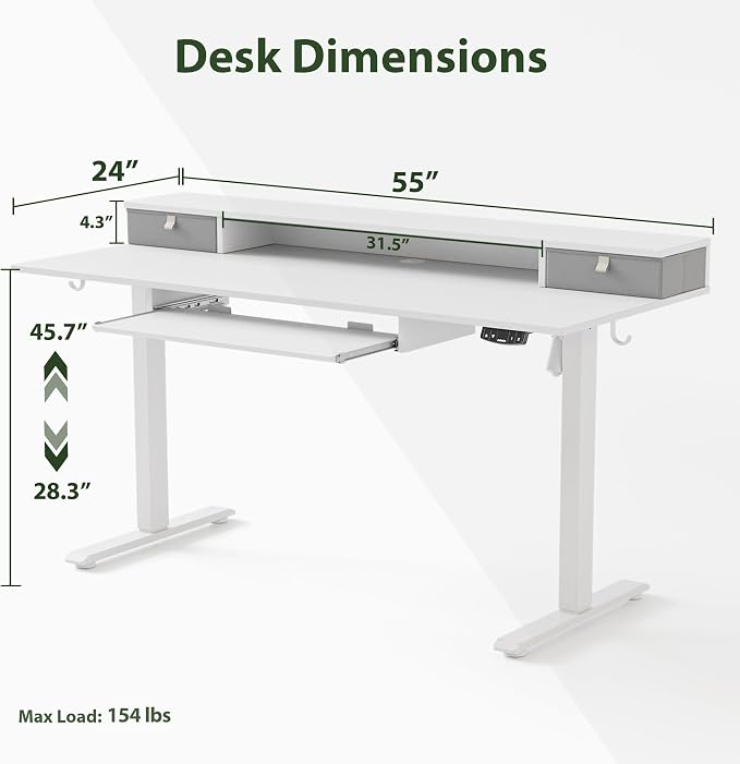 Agilestic Electric Standing Desk - Image 4