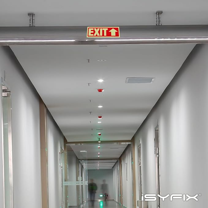 iSYFIX Exit Stickers Signs - Image 4