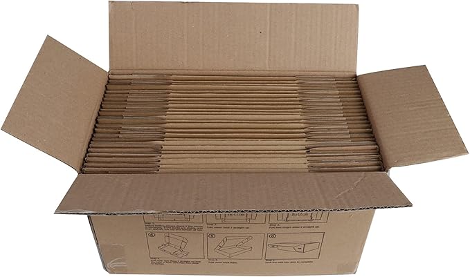 PHAREGE 11x8x2 inch Shipping Boxes Bulk 25 Pack Brown, Tab Lock Tuck Top Mailer - Image 6
