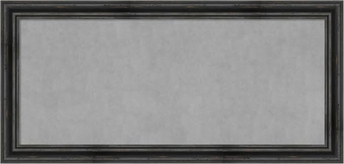 Amanti Art Black Framed Magnetic Board 25x53 Oversize Vision Board by AmantiArt