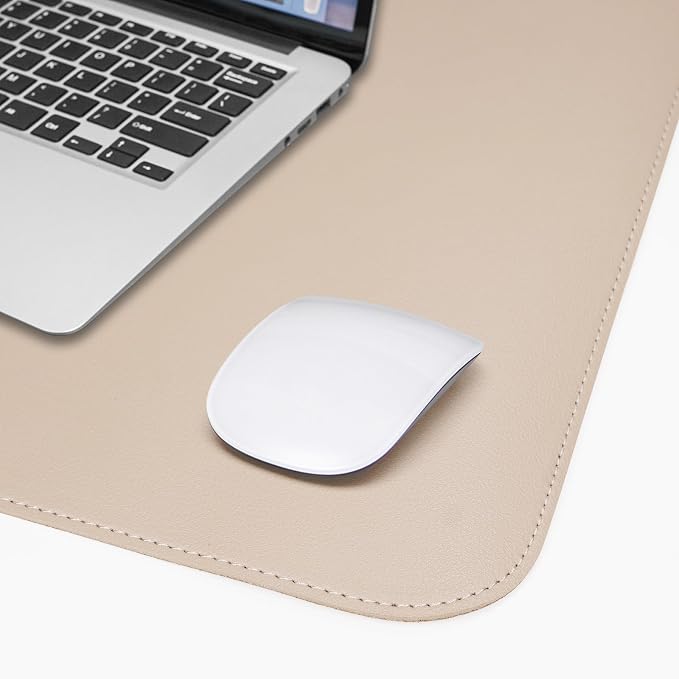 Leather Desk pad Protector, Large Desk mat - Image 4