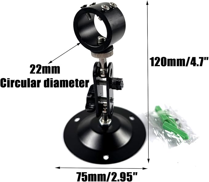 Laser Module Brackets 360-Degree Adjustable Positioning Bracket - Image 2