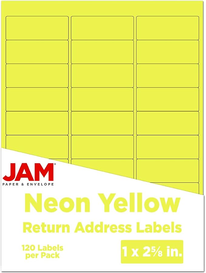 JAM PAPER Return Address Labels by JAMPaper