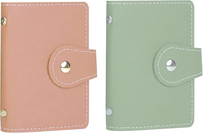PRIVILLA 2 Pcs Credit Card Holder and business card holder，Sd Card Holder Each by PRIVILLA