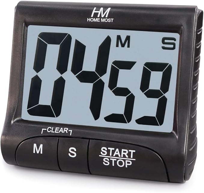 HOME MOST 3" Large Display Kitchen Timer by HomeMost