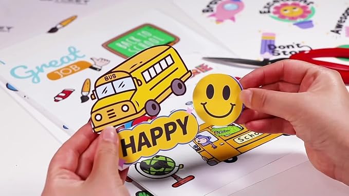 8.5" x 11" Full Sheet Label Sticker Paper - Image 7