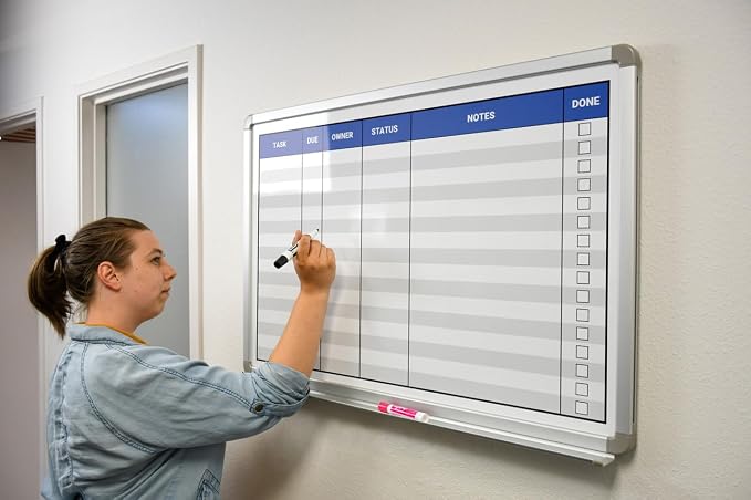 Task List Whiteboard 60" x 40" - Image 3
