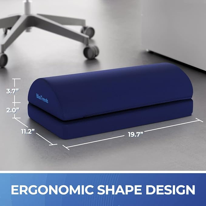 BlissTrends Foot Rest for Under Desk at Work-Versatile Foot Stool - Image 3