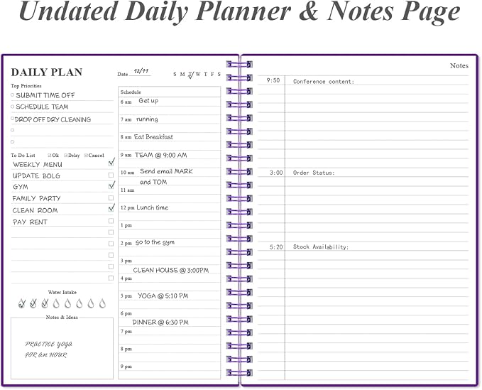 Daily Planner Undated - Image 3