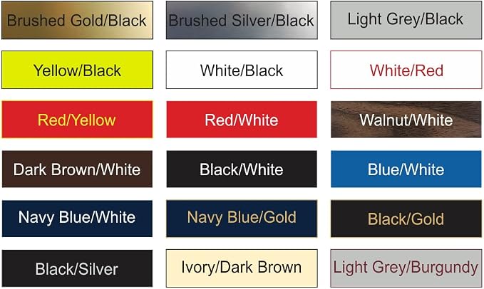Custom Victorian Wall or Door Sign – Personalized Plastic Sign - Image 9