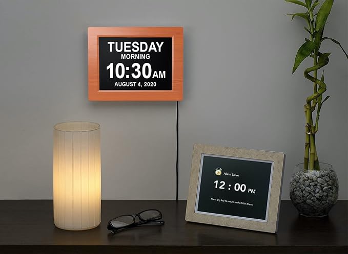 American Lifetime New 2026 Dementia Clock Large Digital Clock - Image 8