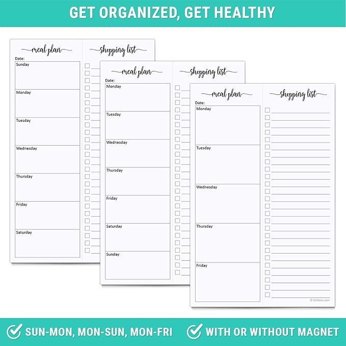 321Done Meal Planning Notepad - Image 5