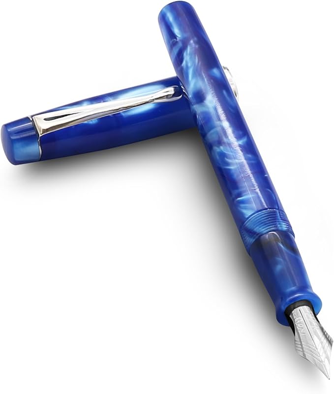 FPR Himalaya V2-Chrome Ultra Flex Nib Pen by FountainPenRevolution