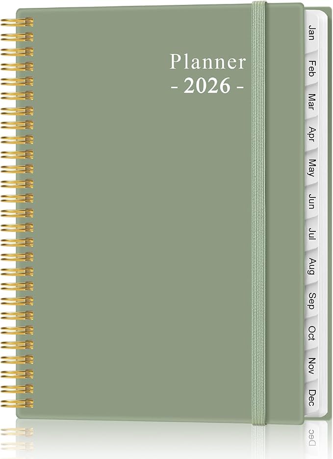 2026 Planner - Academic Planner 2026 from January 2026 to December 2026 by Heveboik