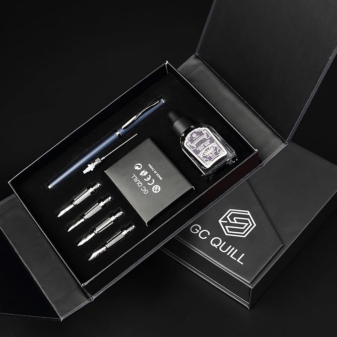 GC QUILL Calligraphy Fountain Pen Set - Image 9