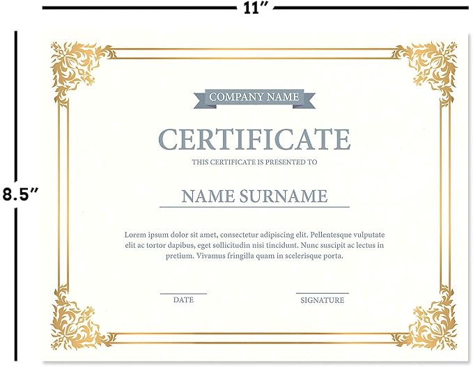 Ornate Empire Award Certificate Collection - Image 3