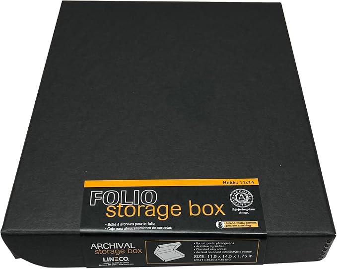 Lineco Folio Storage Box. Archival Clamshell by Lineco