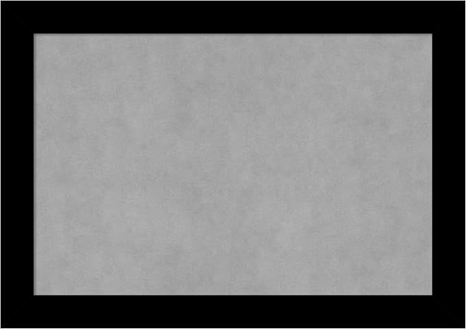 Amanti Art Black Framed Magnetic Board 19x27 Medium Vision Board by AmantiArt