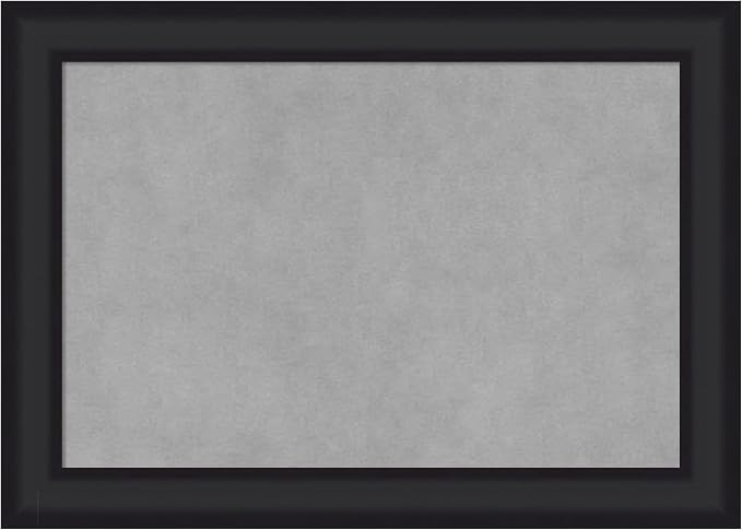 Amanti Art Black Framed Magnetic Board 15x21 Small Vision Board by AmantiArt
