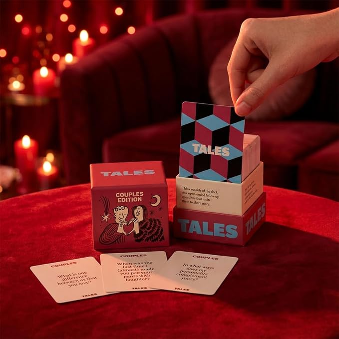 TALES 150 Conversation Starter Cards, Couples Edition, Valentines Day Gift - Image 2