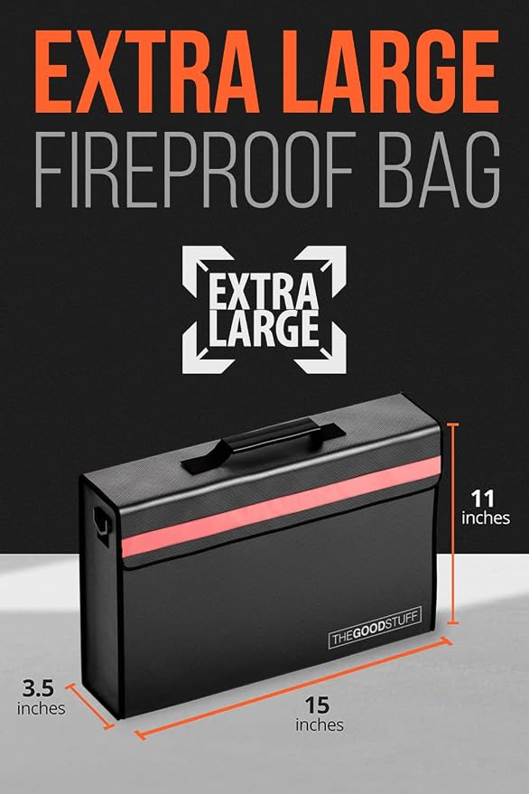 The Good Stuff Fireproof Document Box - Image 5