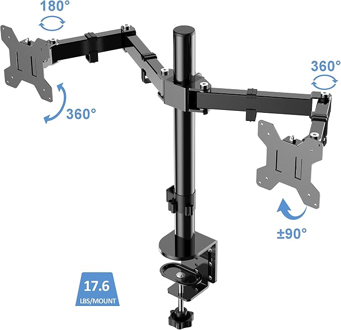 Rocelco 46" Large Height Adjustable Standing Desk Converter - Image 4