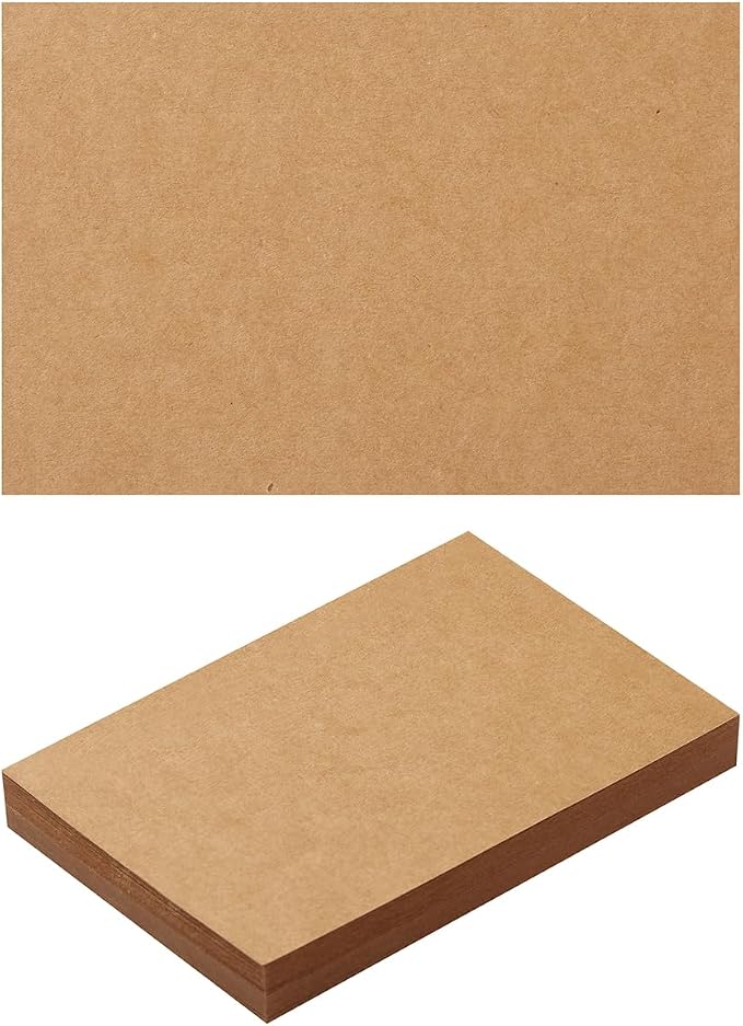 50 Sheets Blank Cardstock Paper 250 GSM Thick Heavy Cards Stock by Topeen